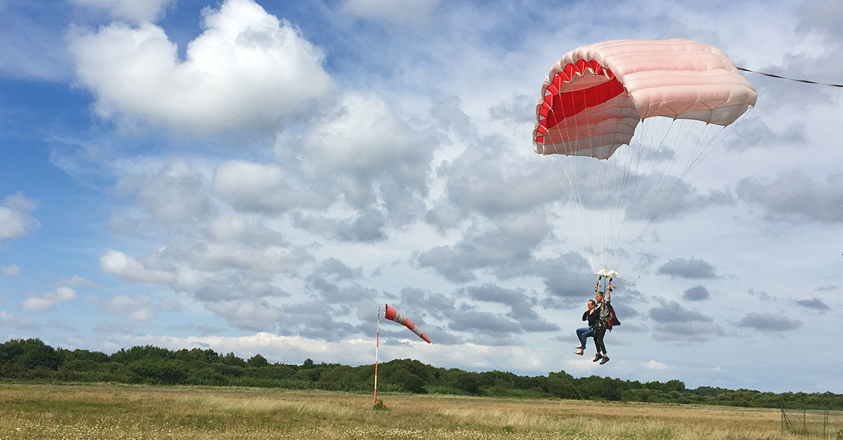Faire du parachutisme en Gironde